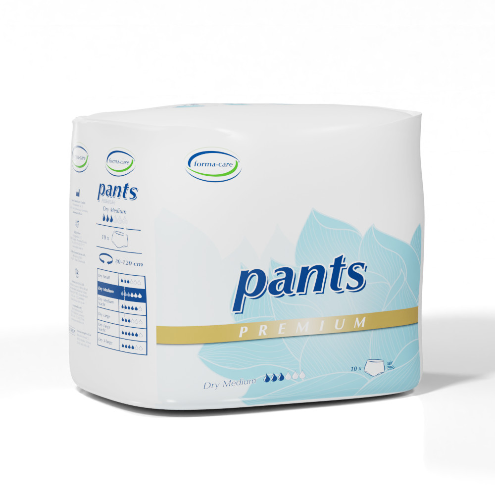 Abbildung eines Beutels forma-care Premium Pants Größe M