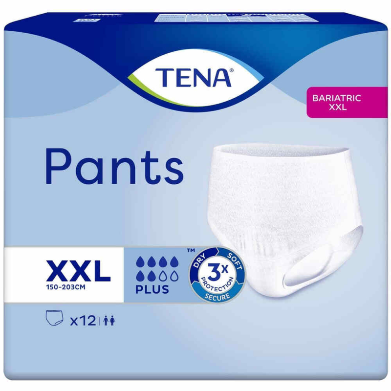 Abbildung eines Beutel Tena Pants plus bariatric , in Größe XXL