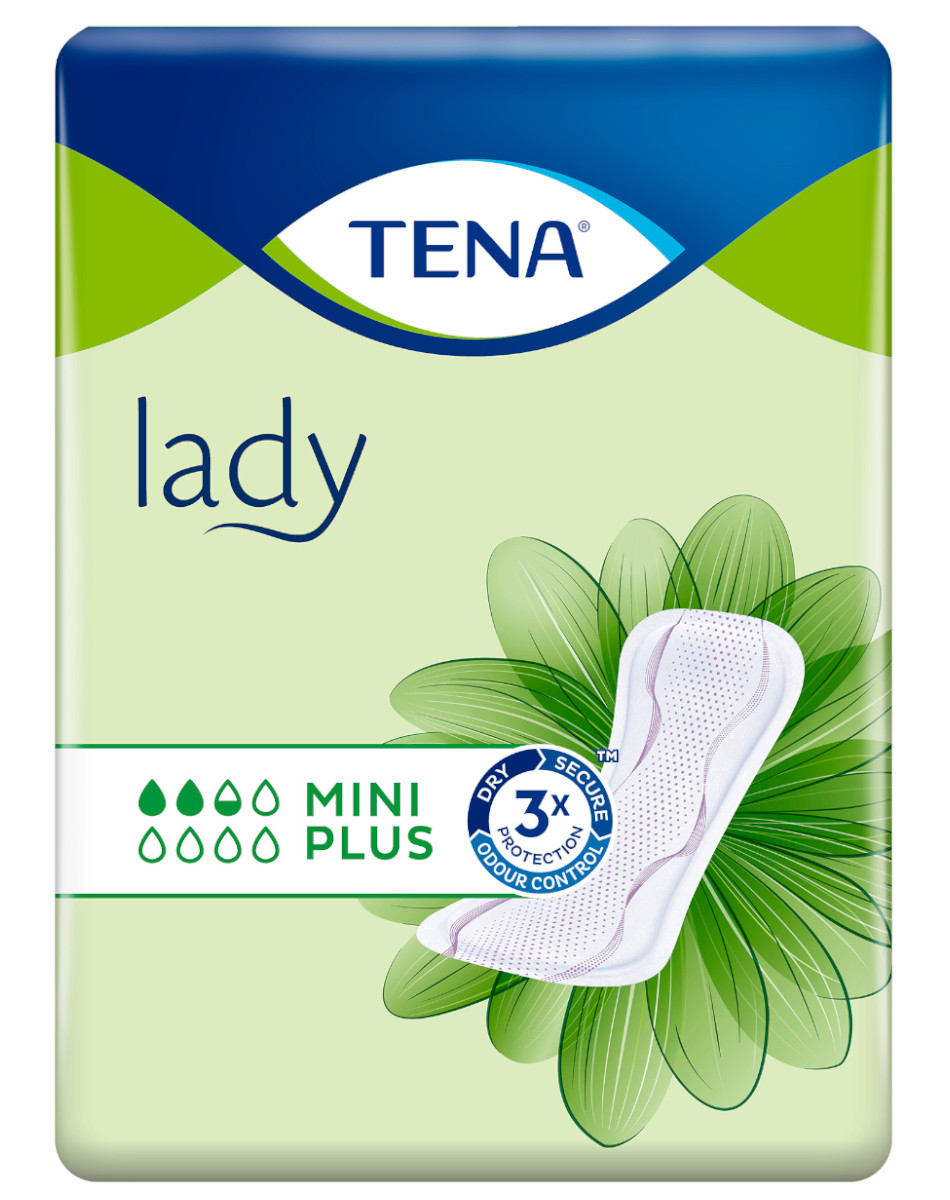 Abbildung eines Beutel Tena Lady , Saugstärke Plus