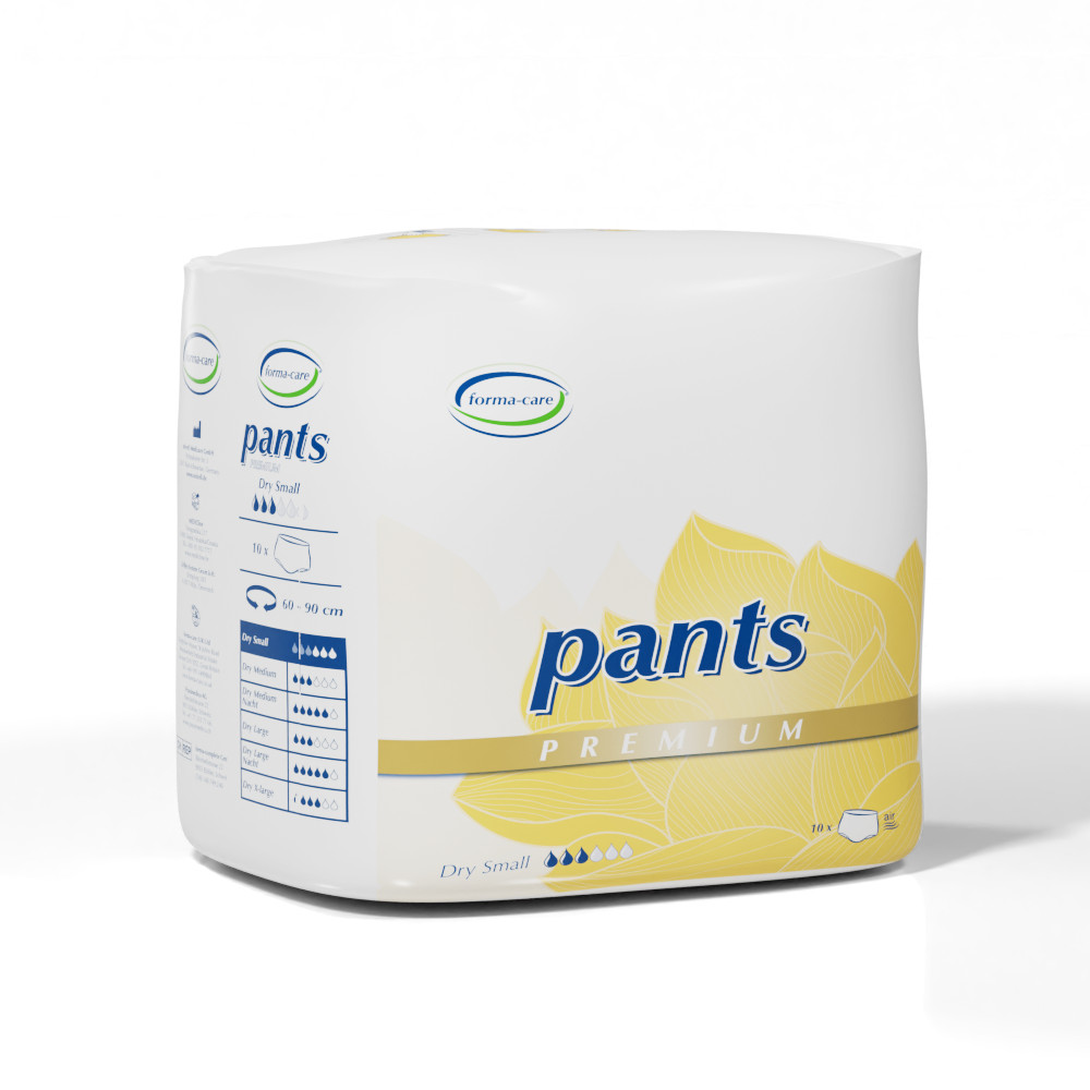 Abbildung eines Beutels forma-care Premium Pants Größe S